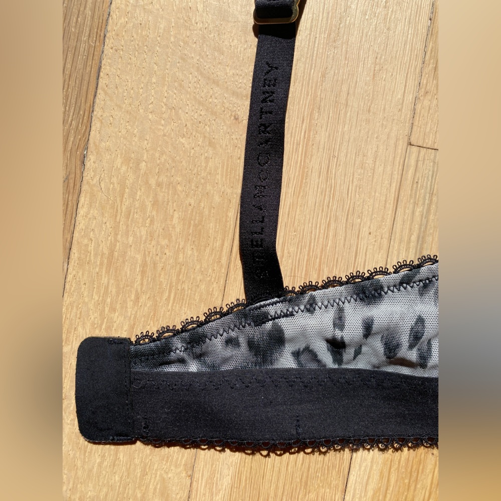 Stella McCartney Leopard Black & Grey - Size 34D - Picture 5 of 7